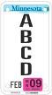 vertical plate sample