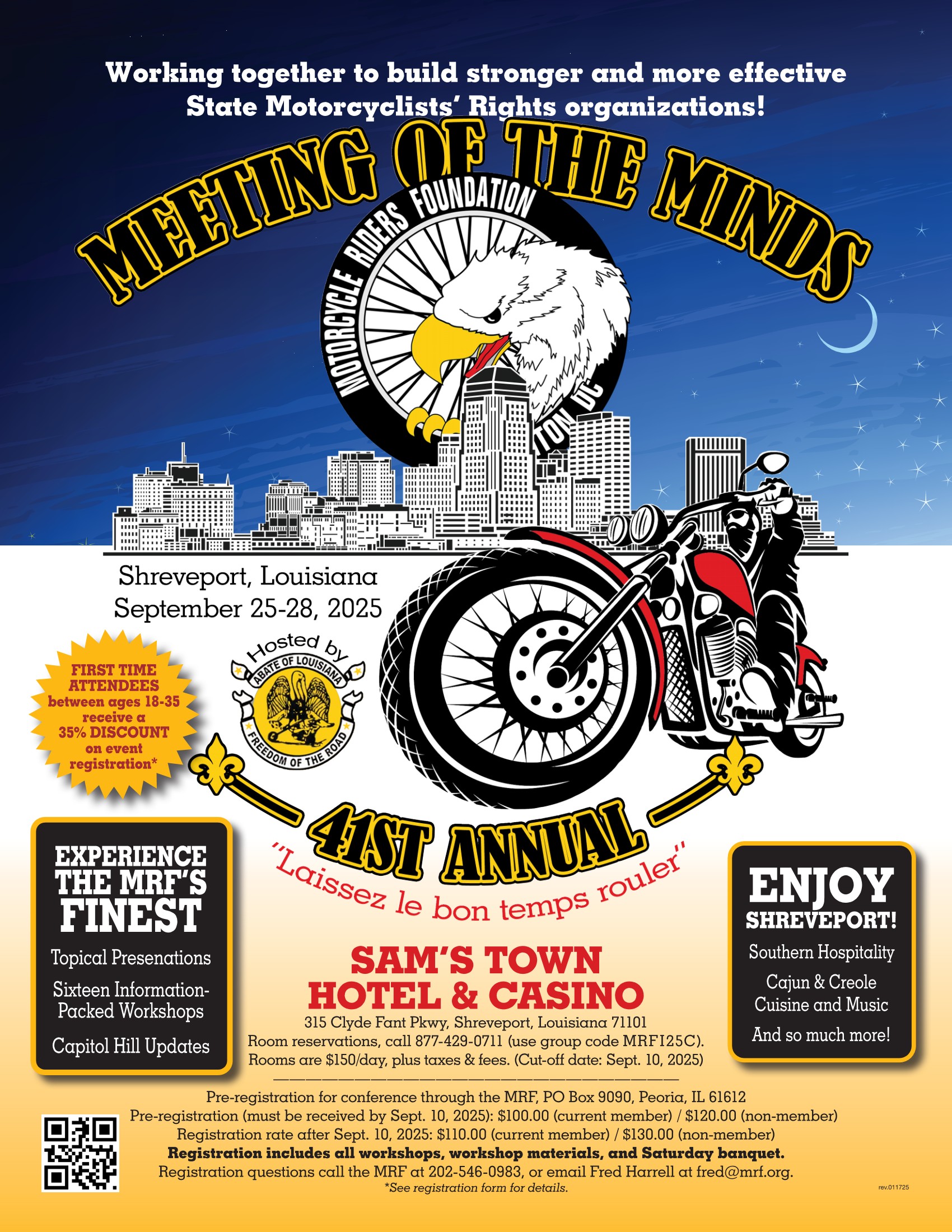 MRF Meeting of the Minds - September