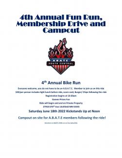 South Central Chapter Fun Run