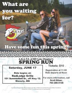 Lake Chapter Spring Run