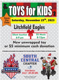South Central Chapter - Toys for Kids - November