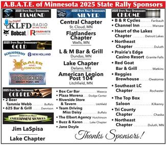 Support the 2025 State Rally Sponsors