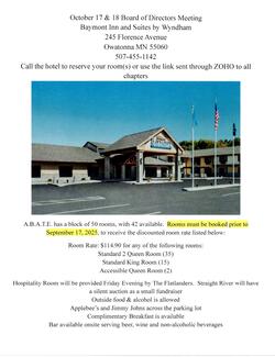 BOD Meeting - October